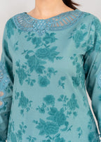 Sahibas By Mirza Shaila Blue Women 3pcs