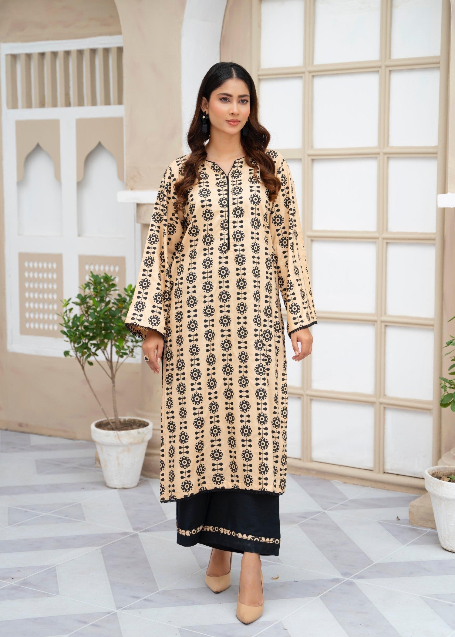 B.K Clothings Afreen Women 2pcs