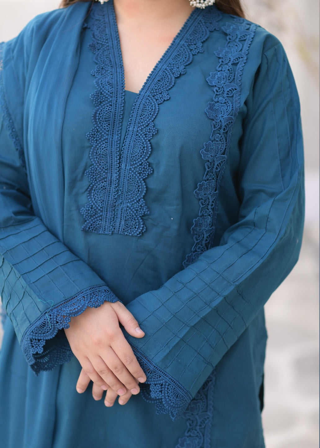 Ayesha B aqua ayesha lase work Women 3pcs