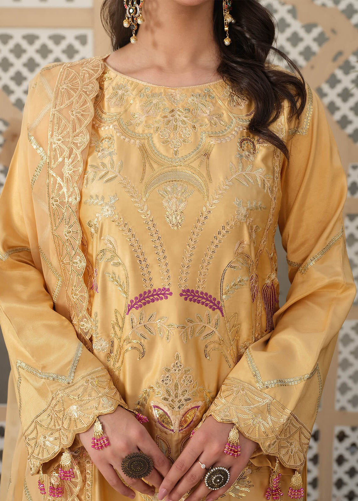 Maherposh SLK 1002 I Jahan Ara Women 3pcs
