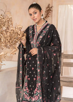 Al-Harir Apparel Zimal Black Women 3pcs