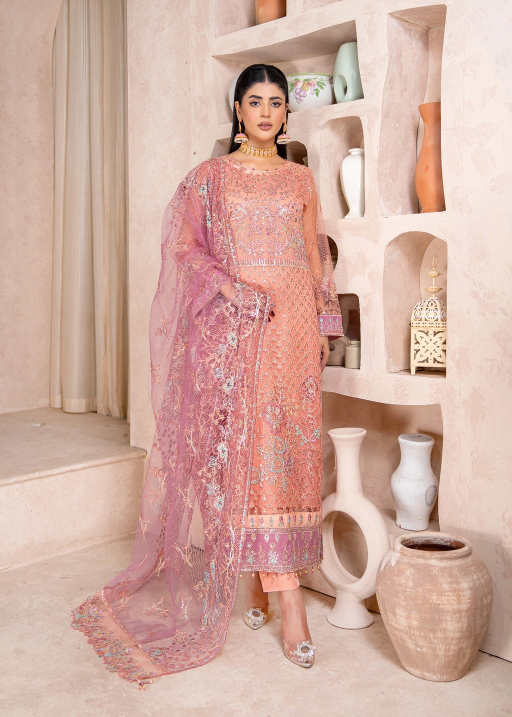 Mah-e-Rooh AM 9901 ALSIYAB Women 4pcs