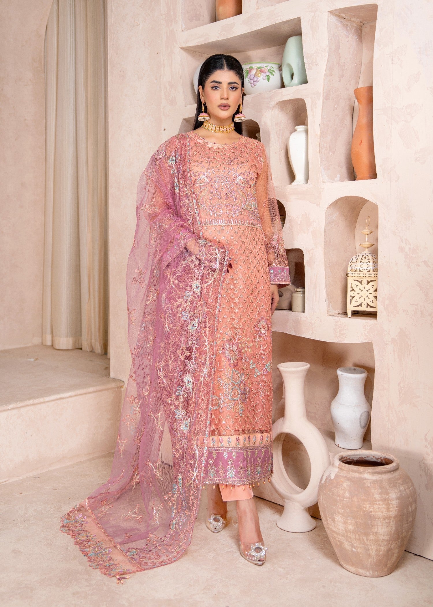 Mah-e-Rooh AM 9901 ALSIYAB Women 4pcs