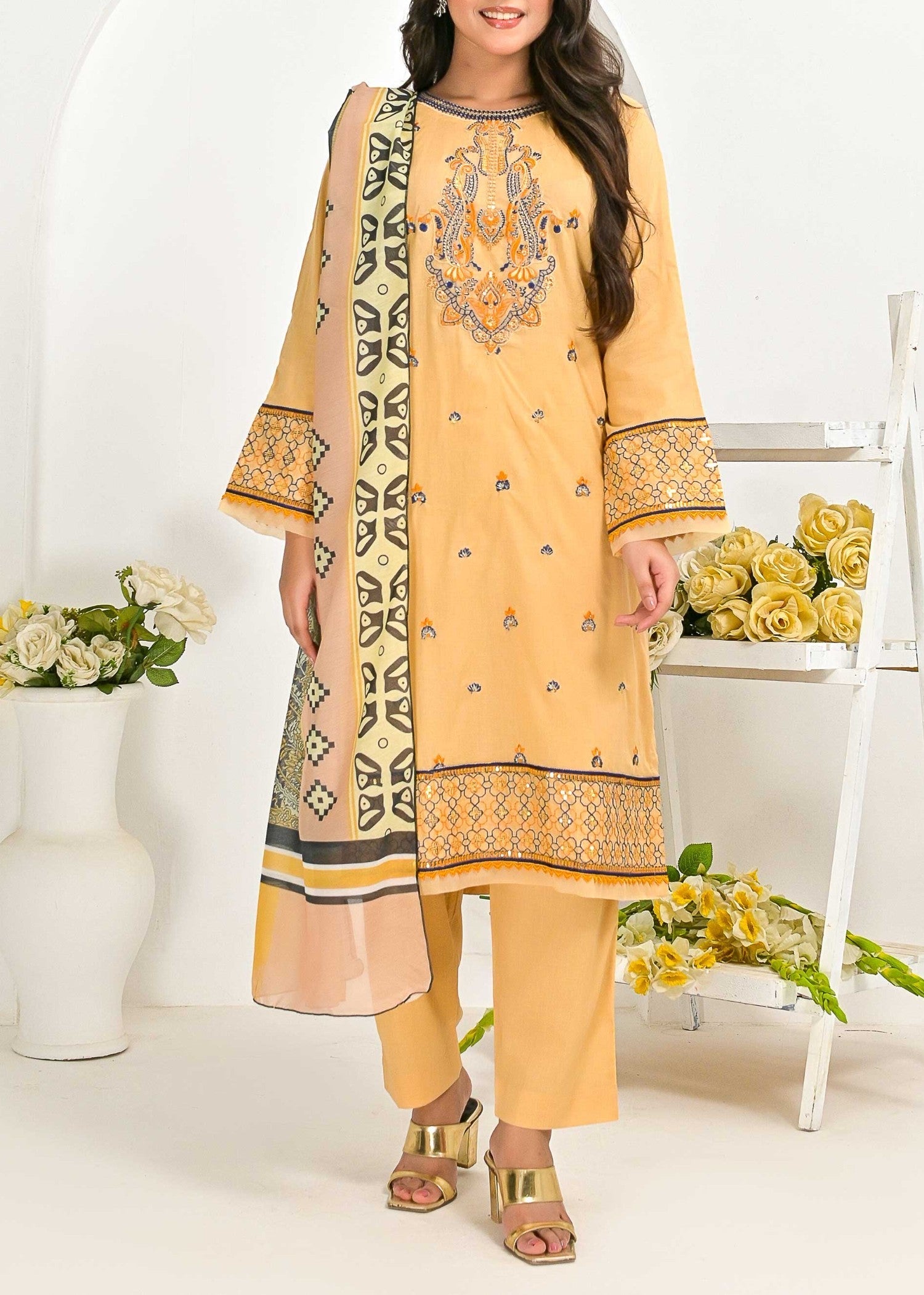 Pret Diaries Skin Embroidered Women 3pcs