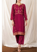 Pret Diaries Purple Printed Women 2pcs