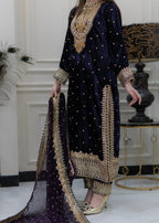 Rangoon Clothing Feroza Velvetine Women 3pcs