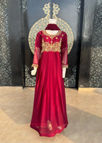 Noir Chiffon Handmade Maxi Women 3pcs