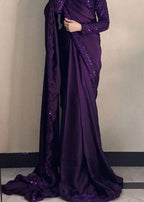Anabiya Riwaaj Moonlight Plum Women 2pcs