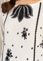 Sahibas By Mirza Benz White Women 2pcs