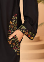 Chaudhary Arts Pocket black embroidered Women 2pcs