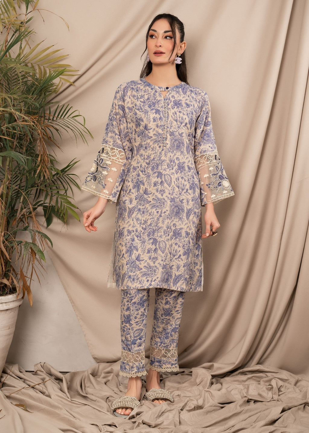 Sahibas By Mirza Muscari Women 2pcs