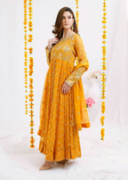 Ayesha Closet Sofia Orange Tinge Women 3pcs
