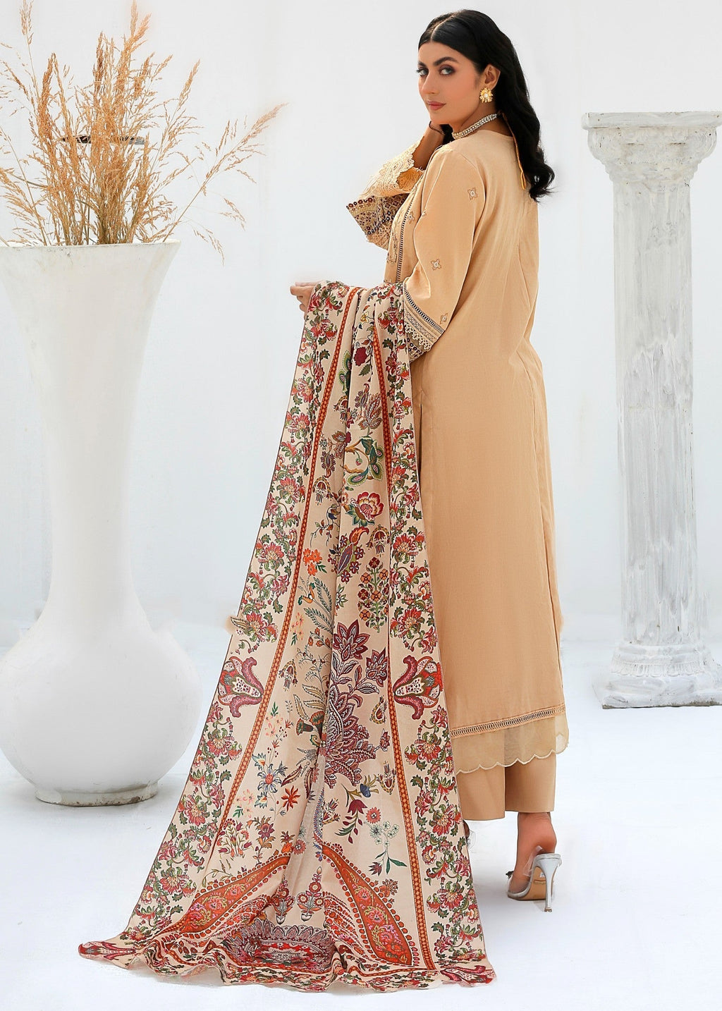 Chandan Nagri Iresine Khaddar Festive Suit Women 3pcs