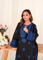Damask Clothing Studio Jugnu (Black) Women 2pcs