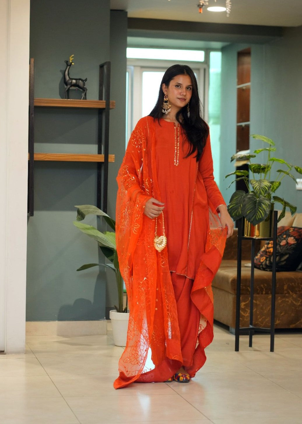 OR COUTURE BY RAMSHA OBAID Sharjeena PRET China Rawsilk Women 3pcs