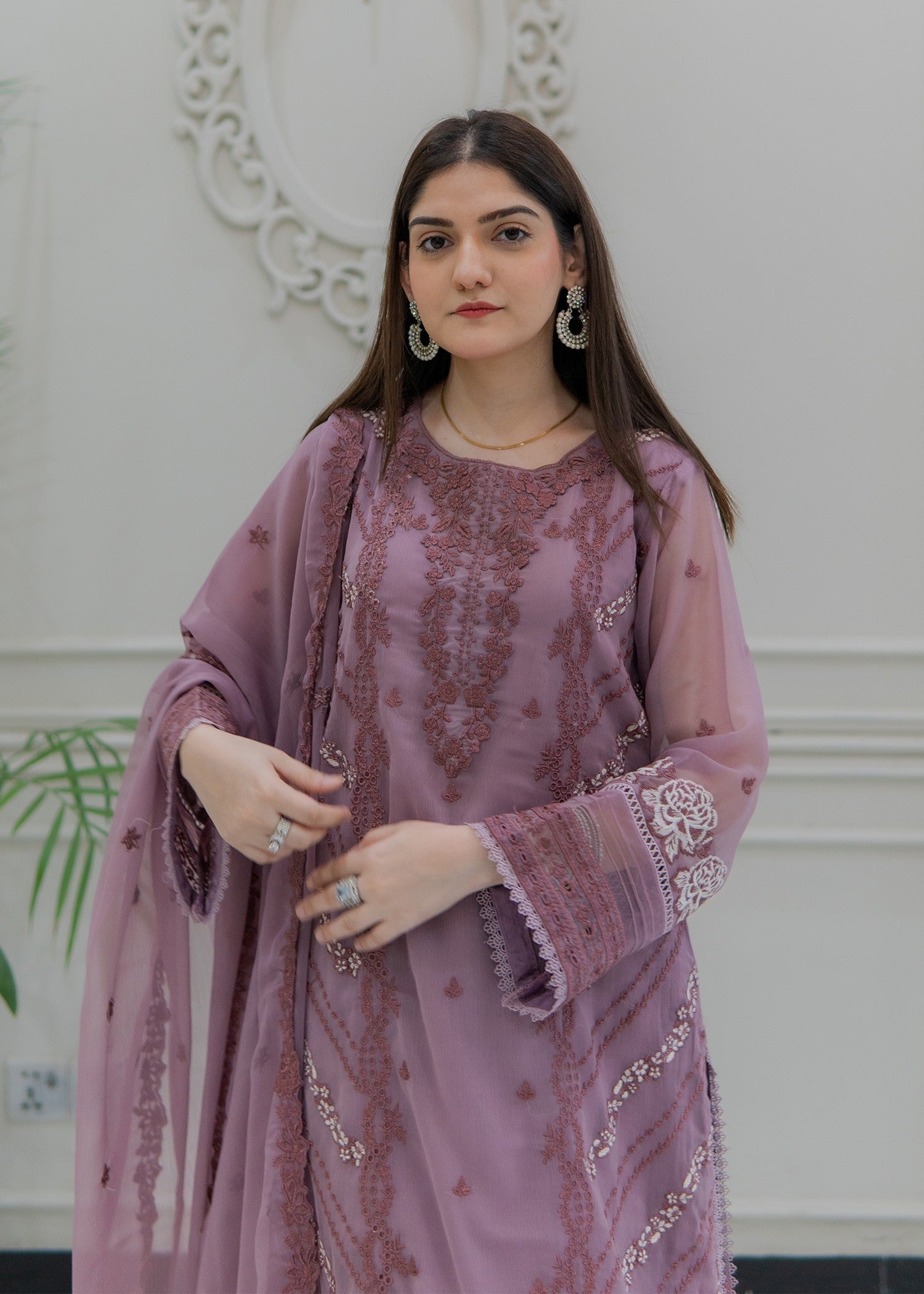 Rangoon Clothing Rimsha Pastel Pink Women 3pcs