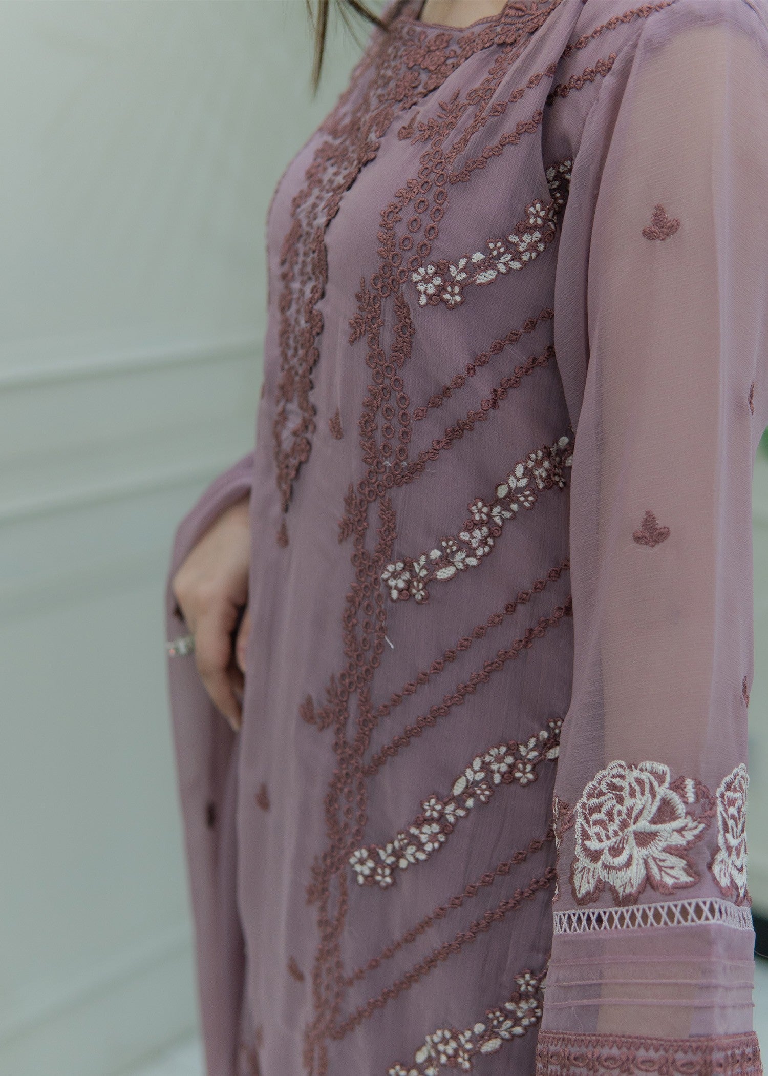 Rangoon Clothing Rimsha Pastel Pink Women 3pcs