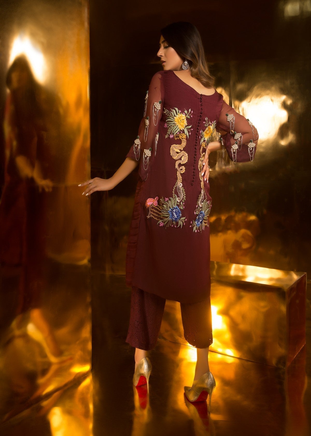 Moraab OX blood lux 07 Women 2pcs