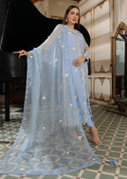 Muntaha By Shanzay Kiara blue Women 3pcs