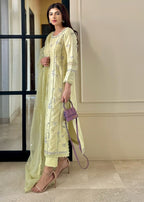 Muntaha By Shanzay Kyra yellow Women 3pcs