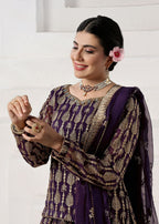 Ayesha Closet Naurattan Deep Purple Women 3pcs