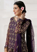 Ayesha Closet Naurattan Deep Purple Women 3pcs
