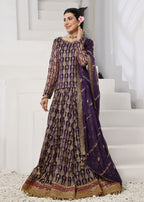 Ayesha Closet Naurattan Deep Purple Women 3pcs
