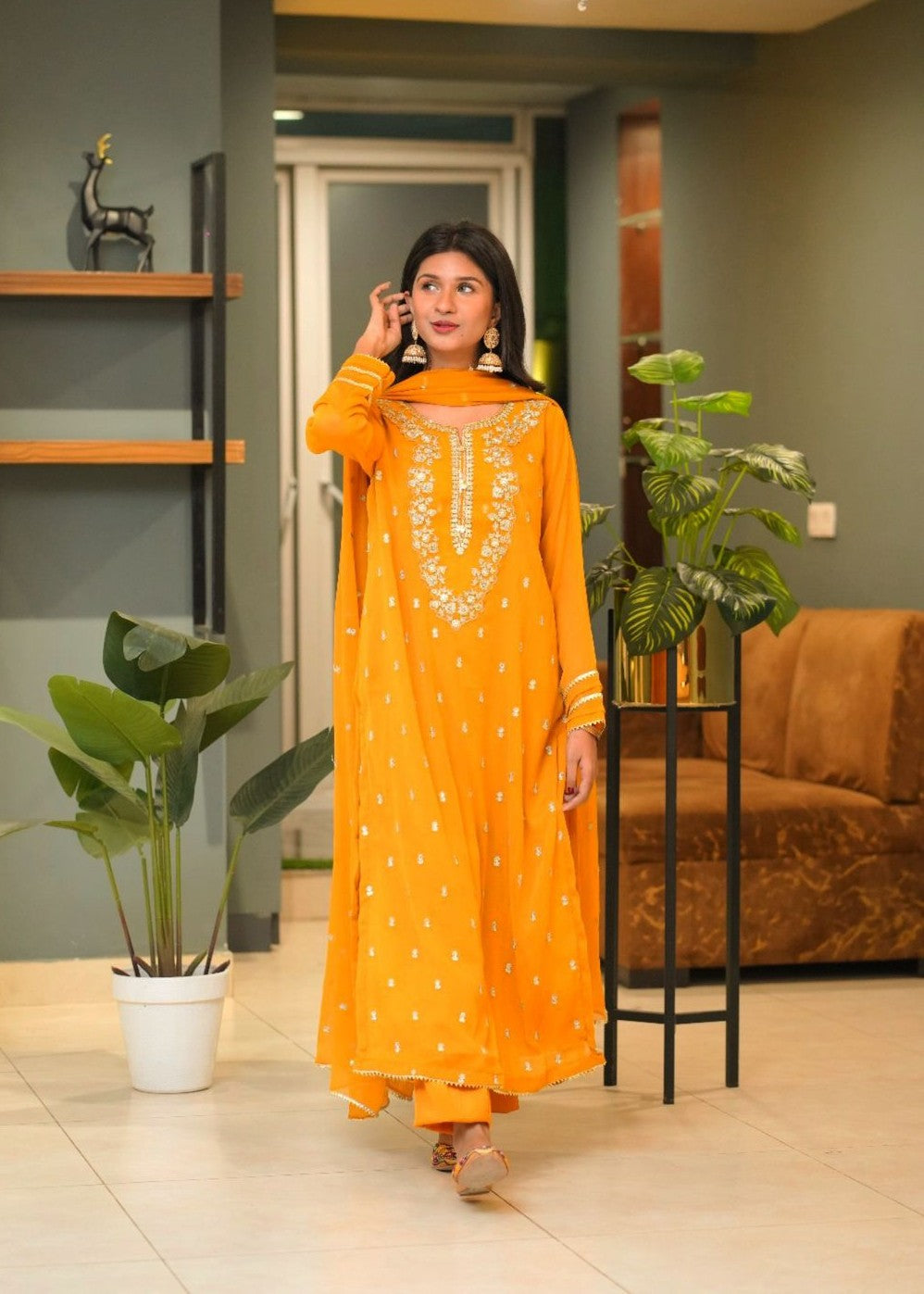 OR COUTURE BY RAMSHA OBAID SORAYA PRET EMBROIDERED CHIFFON Women 3pcs