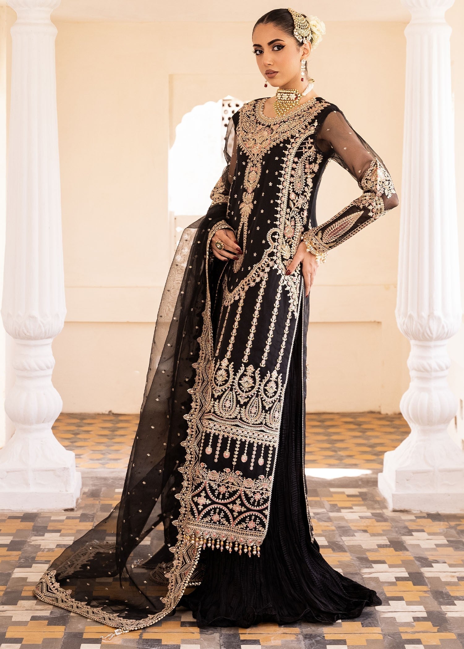 Rang-e-Haya Callie (Black) Women 4pcs