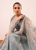 Rang-e-Haya Ellie (Ice Blue) Women 4pcs