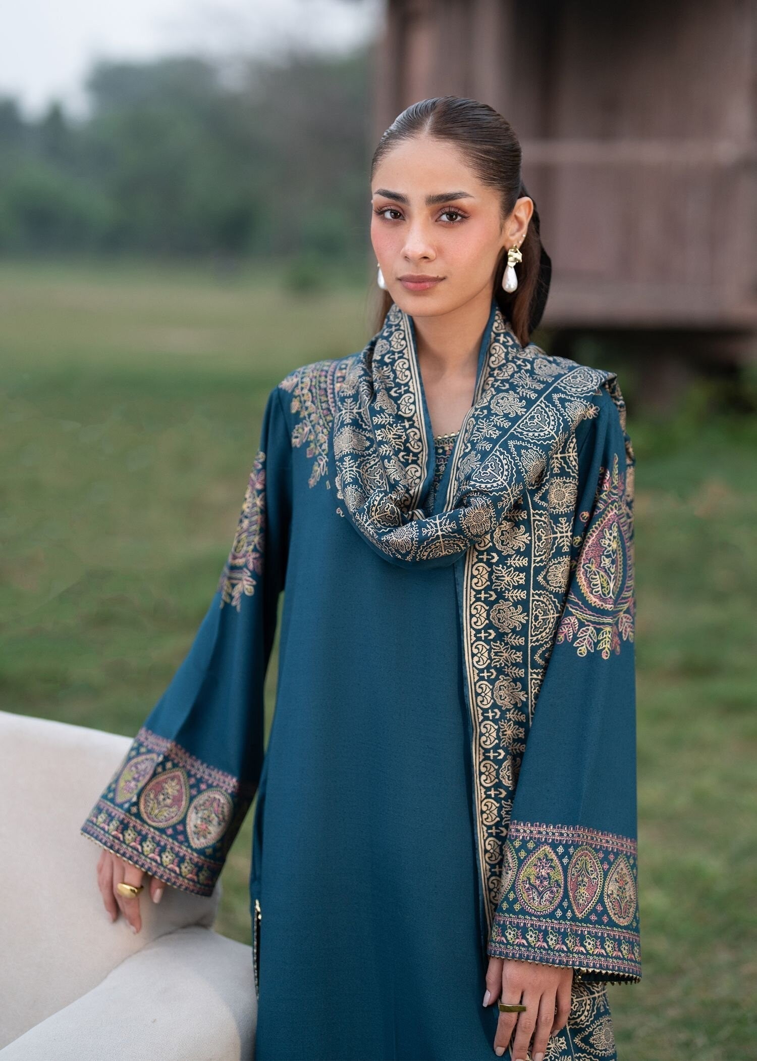 Garnet Clothing Indigo Women 2pcs