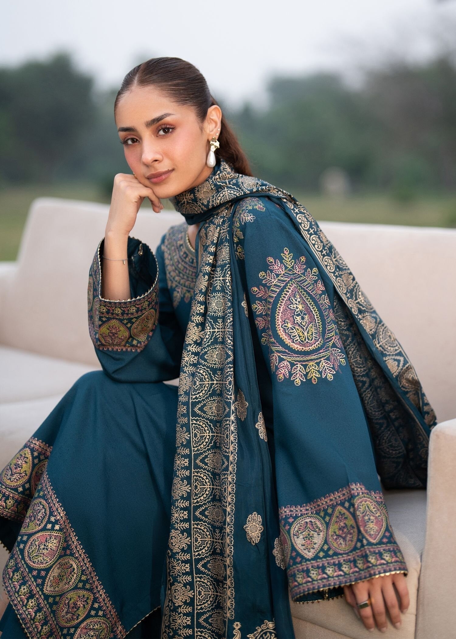 Garnet Clothing Indigo Women 2pcs