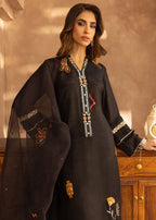 Merakish Spider Black Stitched handwork embellished Women 3pcs