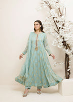 Ayesha Closet Mumal Blue Lightness Women 3pcs