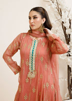 Ayesha Closet Mumal Peach Women 3pcs