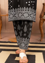 Chaudhary Arts N Chunri Printed black Women 2pcs