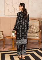 Chaudhary Arts N Chunri Printed black Women 2pcs