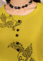 Chaudhary Arts Sparrow (apple green) Women 2pcs