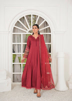 Thread & Weave By Zeplar Viscose Luxe Pret 109 Kurta Set Women 3pcs