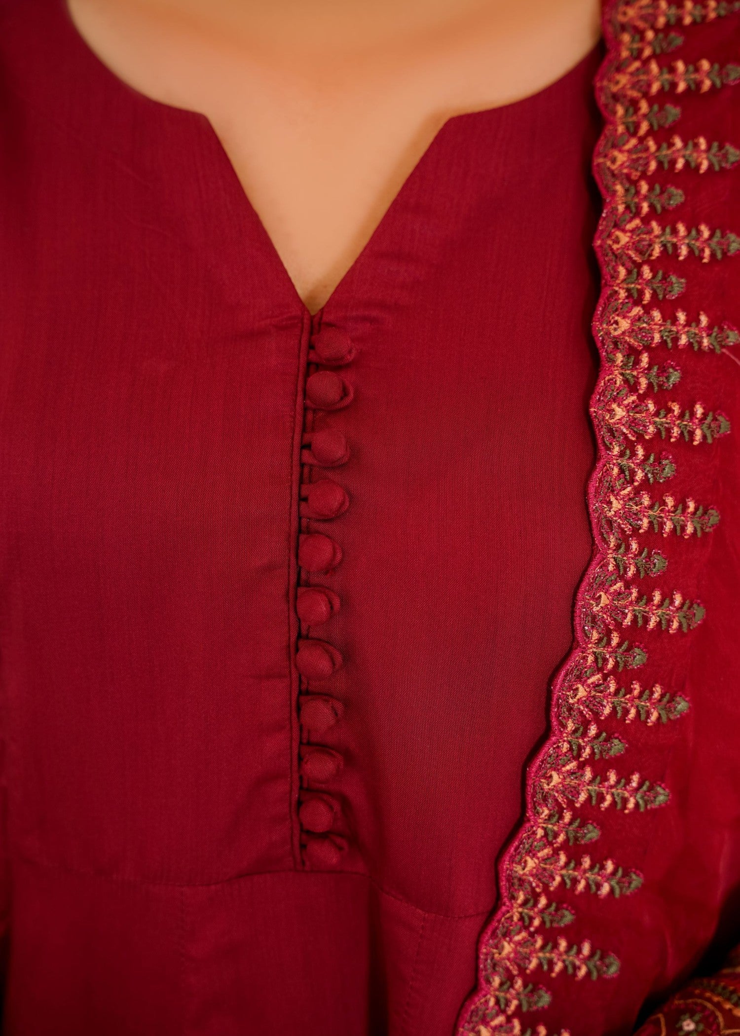 Thread & Weave By Zeplar Viscose Luxe Pret 109 Kurta Set Women 3pcs