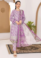Polawn PD 24 603 B NAINA PRET LAWN COLLECTION Women 3pcs