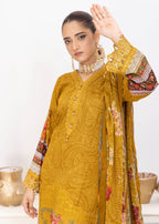 Polawn PD 24 602 A NAINA PRET LAWN COLLECTION Women 3pcs