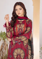 Polawn PD 24 601 B NAINA PRET LAWN COLLECTION Women 3pcs