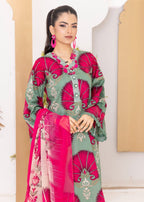 Polawn PD 24 601 A NAINA PRET LAWN COLLECTION Women 3pcs