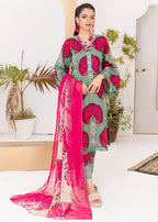 Polawn PD 24 601 A NAINA PRET LAWN COLLECTION Women 3pcs