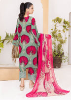 Polawn PD 24 601 A NAINA PRET LAWN COLLECTION Women 3pcs