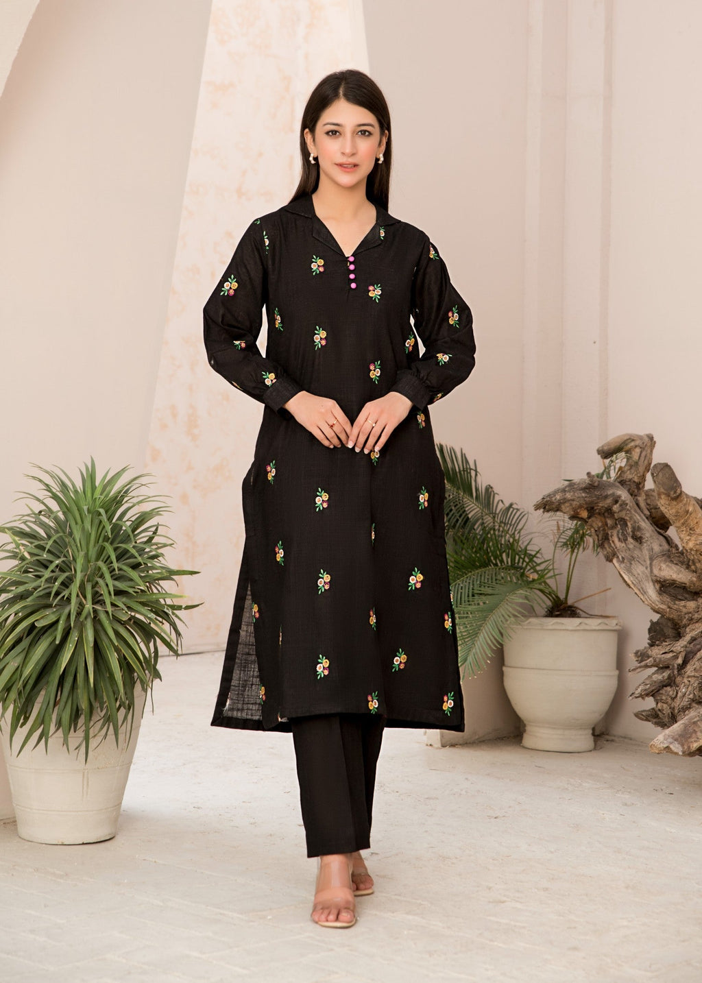 Yolo Pret Multi Embroidered Khaddar W24 EMB 0020 Women 2pcs