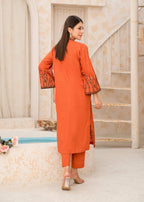 Yolo Pret Block Printed Khaddar W24 BPS 0003 Women 2pcs