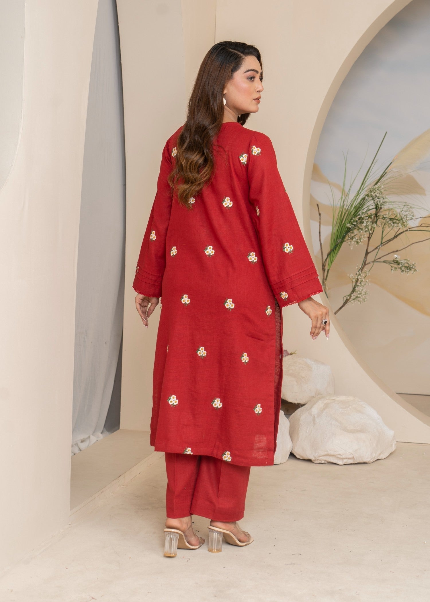 Yolo Pret Multi Embroidered Khaddar W24 EMB 0022 Women 2pcs