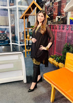 Ainee Faisal AF 278 Gold Wrap Women 1pcs